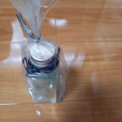 ハーバリウムボトル★水色系統★ドライフラワー使用