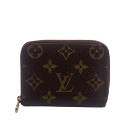 ルイヴィトン LOUIS VUITTON コインケース モノグラム ジッピーコインパース ラウンドジップ M60067 ブラウンの画像