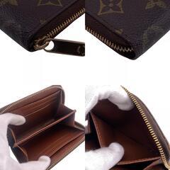 ルイヴィトン LOUIS VUITTON コインケース モノグラム ジッピーコインパース ラウンドジップ M60067 ブラウンの画像