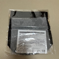 非売品　マキアージュ　オリジナル巾着ポーチ　ブラックの画像