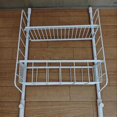 突っ張りキッチンラックの画像