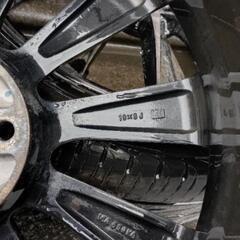 Raysホイール（5穴）、タイヤ付4本セット★アルファード他★30系前期ハイブリッド車装着の画像