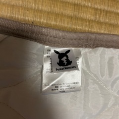 冬用ポケモンキャラクター 敷布団カバー　70×120の画像
