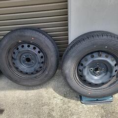 195/65R15　夏タイヤホイールセット　DUNLOPの画像