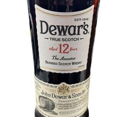 デュワーズ 12年 40度 700ml ウイスキー 未開栓 Dewar'sの画像