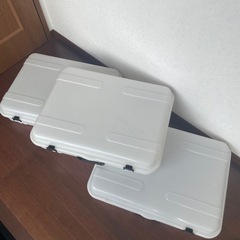 収納ケース3点セットの画像
