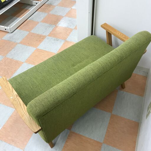 【ｼﾞｬﾝｸﾞﾙｼﾞｬﾝｸﾞﾙ金沢店】 ソファー２人用   W(幅)110.0×D(奥行き)60.0×H(高さ)70.0cm ※クリーニング済み