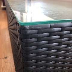 ガーデンファニチャー　リビングテーブル　取りに来られる方限定！！の画像