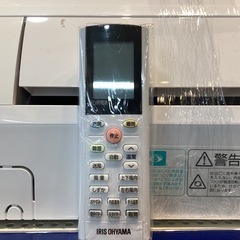 【取りに来られる方限定】　IRIS OHYAMA　壁掛けエアコン　2020年製の画像
