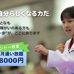 【7月〜8月限定】1ヶ月通い放題✨テコンドー夏休み体験キャンペー...