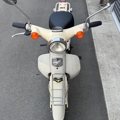 【静岡県磐田市発】AA01 リトルカブ FI車　低走行4,461km(実走行距離) セル1発始動 バッテリー新品 ホンダ　外装錆多めの画像