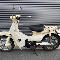 【静岡県磐田市発】AA01 リトルカブ FI車　低走行4,461km(実走行距離) セル1発始動 バッテリー新品 ホンダ　外装錆多めの画像