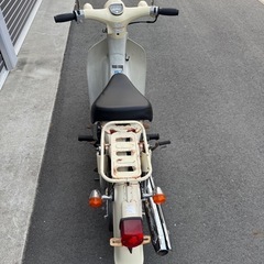 【静岡県磐田市発】AA01 リトルカブ FI車　低走行4,461km(実走行距離) セル1発始動 バッテリー新品 ホンダ　外装錆多めの画像