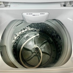 中古 2019年製！SUNRIZE6.0kg全自動洗濯機【md6k-wh】の画像