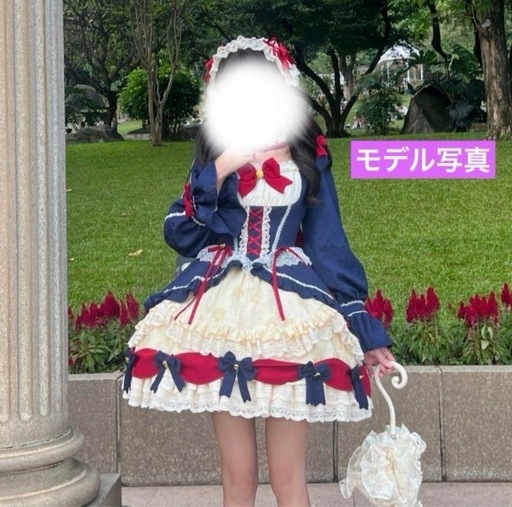 白雪姫風のロリータワンピース