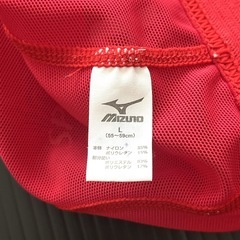 キッズL NAS スイミングメッシュキャップ 赤の画像
