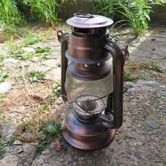 灯油ランタン（中古品）芯が中に入ってしまいましたの画像