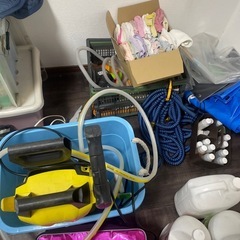 業務用 清掃道具一式セット（高圧洗浄機・バキューム・モップなど）※引取歓迎
の画像