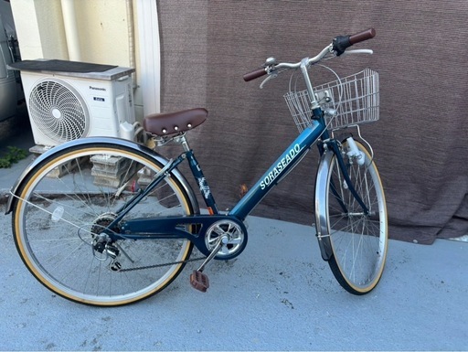 一旦終了します　自転車27インチ