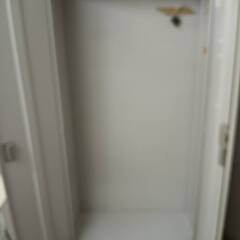 【引取限定・郡山】両開きスチールキャビネット（書庫）4800円【傷あり・機能良好】の画像