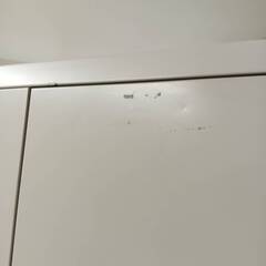 【引取限定・郡山】両開きスチールキャビネット（書庫）4800円【傷あり・機能良好】の画像