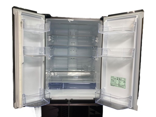 直接引取歓迎！】三菱 大型冷凍冷蔵庫 6ドア 517L MR-WX52C-BR 2018年