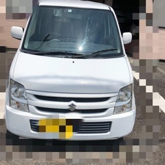 中古車 スズキ ワゴンR ホワイト 5ドア 2008年製 車検あり 軽自動車の画像