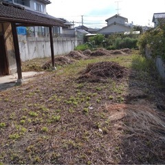 畑の草刈りをお願い出来ますか？