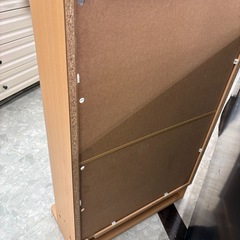 【表示価格より20%OFF】鍵付き！木製棚ガラスショーケースの画像