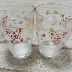 オリジナルペアグラス　クマの画像
