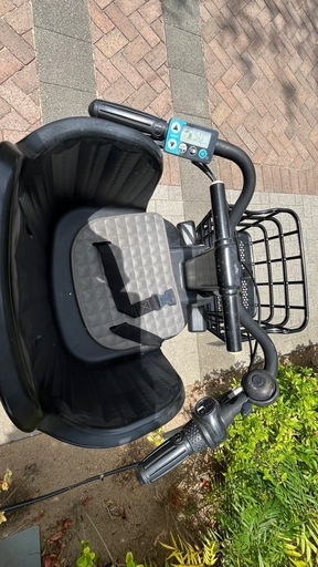 電動自転車　バッテリー付き　子供乗せ　YAMAHA