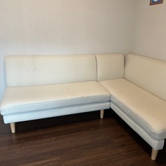 【無料】L字ソファ　ビーカンパニーの画像