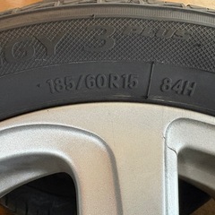 ホイール付き　185/60r15 サマータイヤの画像