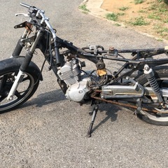 YAMAHA YBR125部品取りの画像