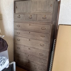 昭和の桐の和タンス