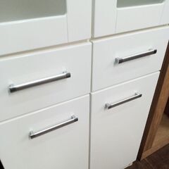 ニトリ　スリム食器棚　スリムキッチンボードの画像