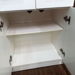 ニトリ　スリム食器棚　スリムキッチンボードの画像