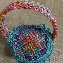 🧵ハンドメイド手芸　つまようじ入れ　ケースの画像