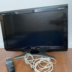 SHARP 液晶テレビ AQUOS 26型の画像