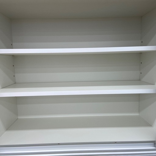 松田家具　レンジボード　2枚扉　ホワイト