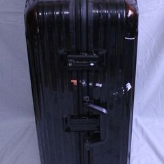 黒色　大型スーツケース　5泊6日程度の画像