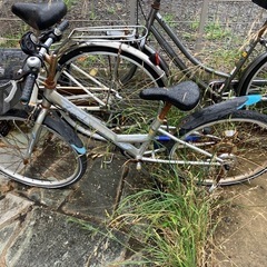 ジャンク自転車4台の画像