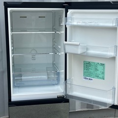B198◇ハイセンス 2ドア冷蔵庫◇162L 2022年製 フロントミラー HR-G16AMの画像