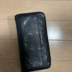 最終値下げcoach長財布の画像