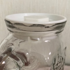 お値下げ【昭和レトロ】 イタリア製　ガラスピッチャーの画像