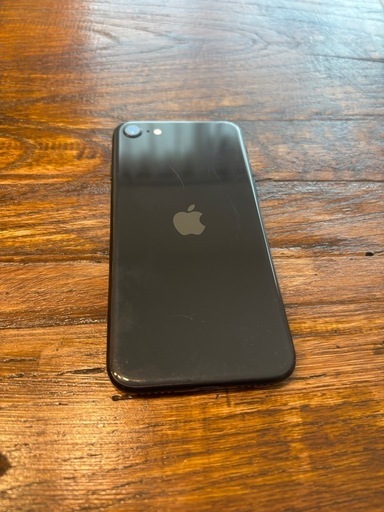 【受付終了】iPhone SE2 128GB【右角に割れあり、SIMフリー】