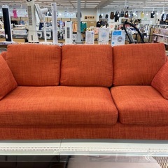 sofit  3人掛けソファー　ファブリック　レッド　
