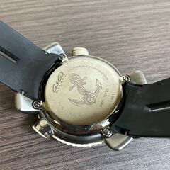 ￥5000/9754-09  時計/GaGa MILANO/ガガミラノ/REF.7013/N.1454/ブラック/現状品/腕時計の画像
