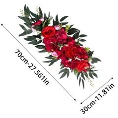 薔薇　造花　2個セット　結婚式 パーティーの画像