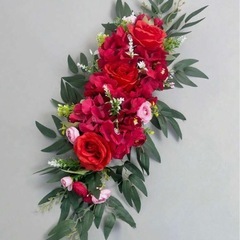 薔薇　造花　2個セット　結婚式 パーティーの画像